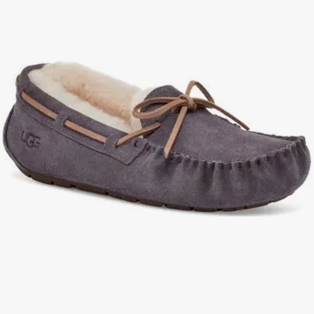 UGG Dakota Charcoal Suede slipper 8